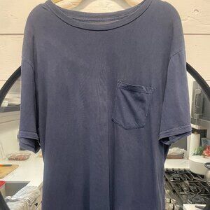 Outerknown SEA Pocket Tee – Indigo (Men’s Large)